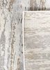 chaos theory by kavi ivory wool and bamboo silk hand knotted Rug - Perspective