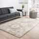 wisteria grey and black wool and bamboo silk hand knotted Rug - RoomScene
