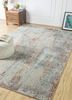 uvenuti beige and brown wool and bamboo silk hand knotted Rug - RoomScene