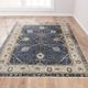 liberty blue wool hand knotted Rug - RoomScene