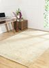 revolution beige and brown wool hand knotted Rug - RoomScene