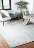 unstring by kavi ivory wool and bamboo silk hand knotted Rug - RoomScene