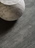 konstrukt grey and black wool and viscose hand loom Rug - RoomScene