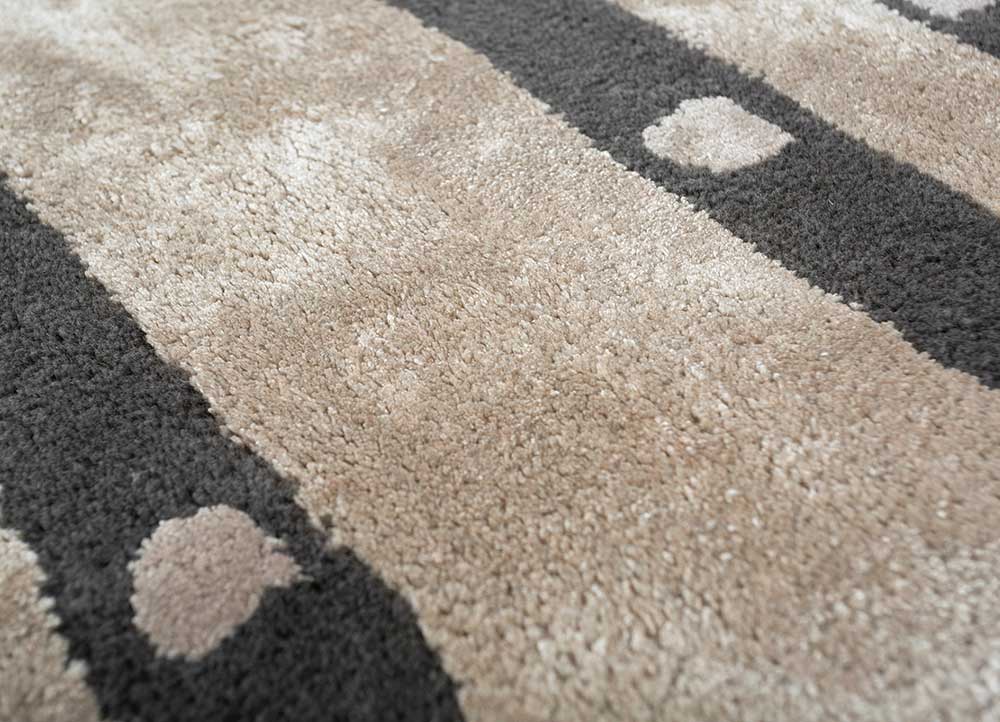 confetti ivory wool and viscose hand tufted Rug - CloseUp