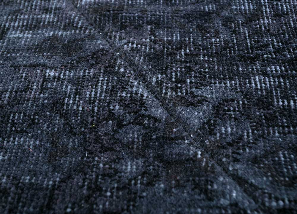 provenance multi wool patchwork Rug - CloseUp