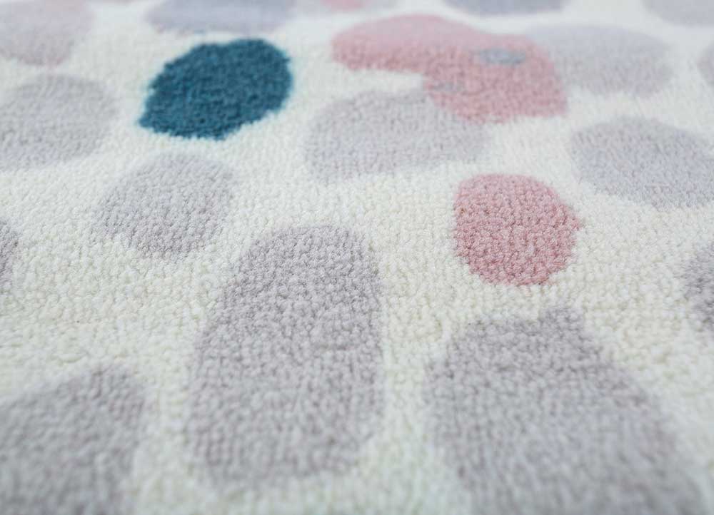 yuna pink and purple polyester hand tufted Rug - CloseUp