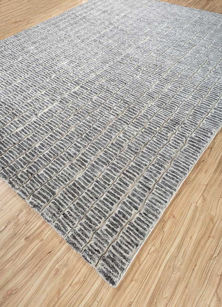 clan ivory wool hand knotted Rug - FloorShot