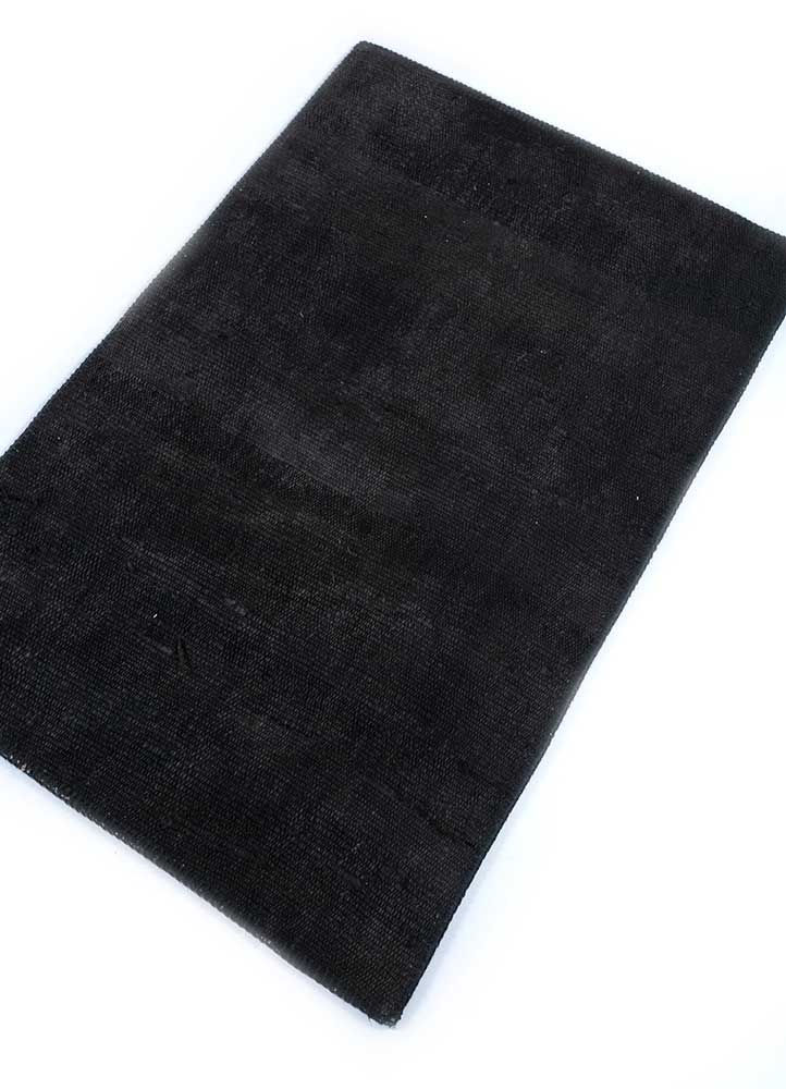 legion grey and black wool patchwork Rug - FloorShot