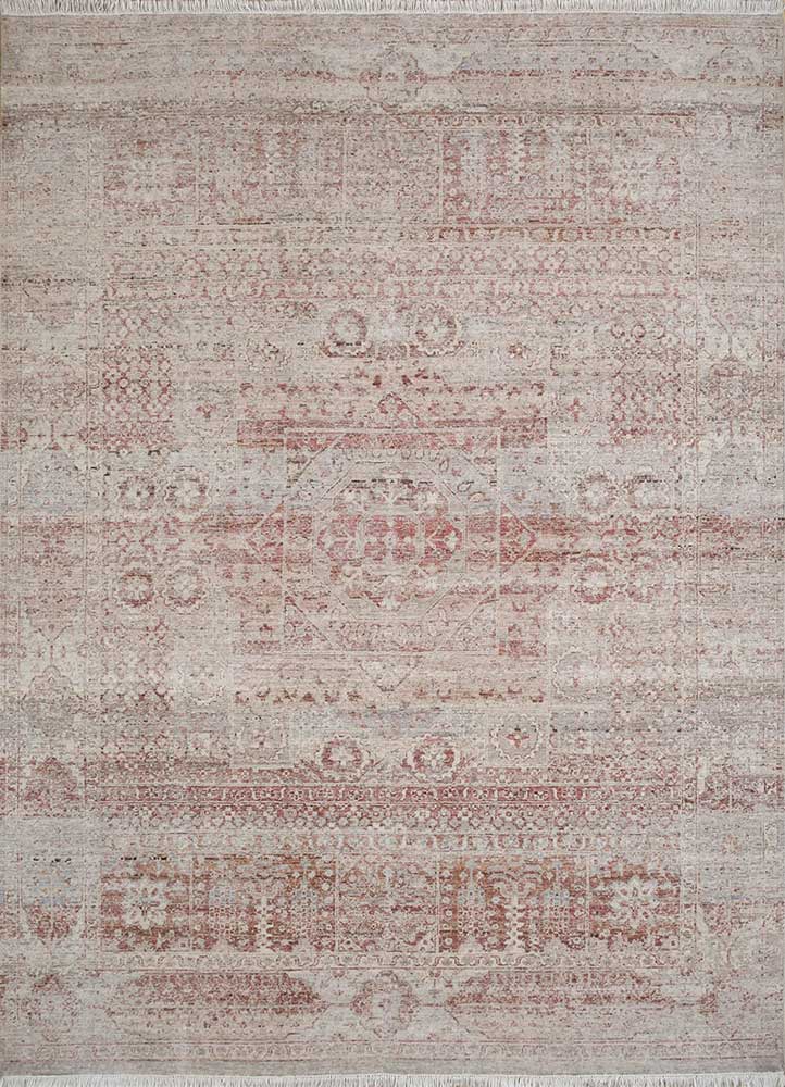 someplace in time  wool hand knotted Rug - HeadShot