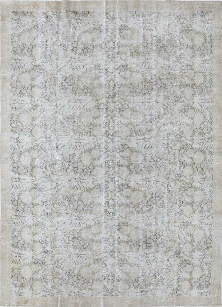 Vintage Green Hand Knotted Wool RugsPae2185Jaipur Rugs