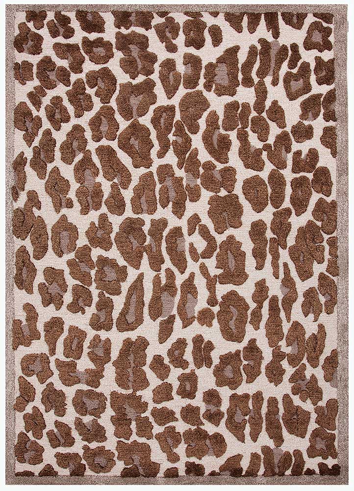 village by artemis ivory wool and viscose hand tufted Rug - HeadShot