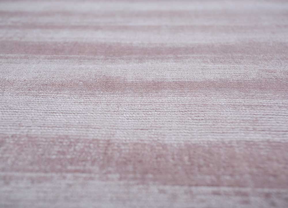 basis pink and purple viscose hand loom Rug - Loom